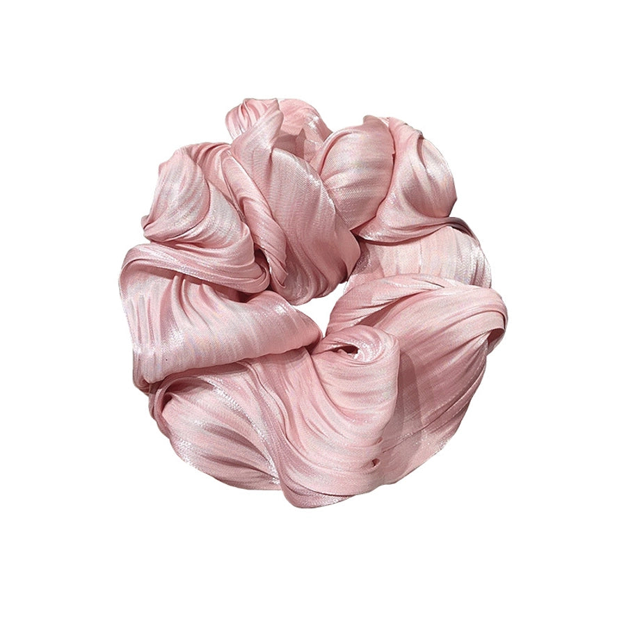 simple style solid color cloth hair tie