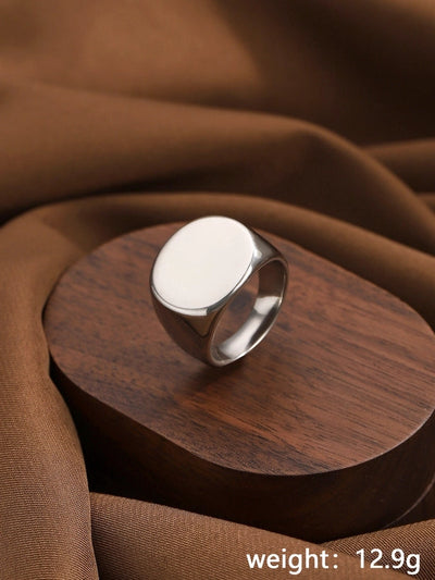 Jewelry Simple Style Streetwear Geometric 304 Stainless Steel Rings