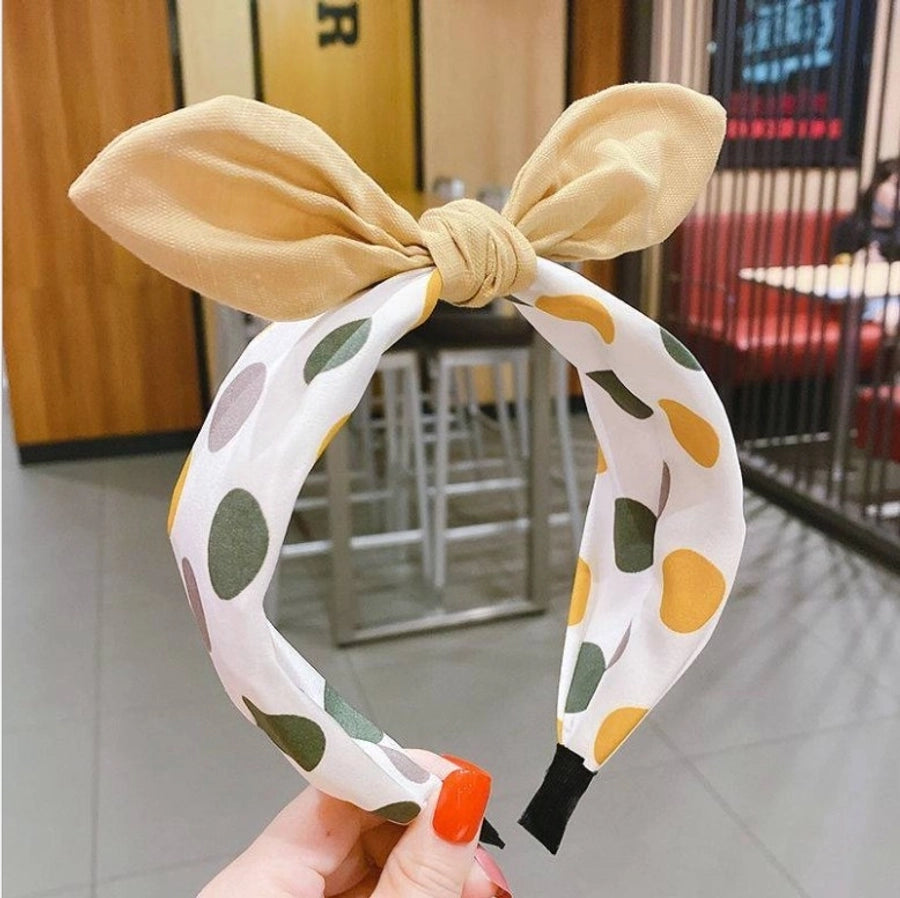 kid's cute cartoon fruit cloth hair band