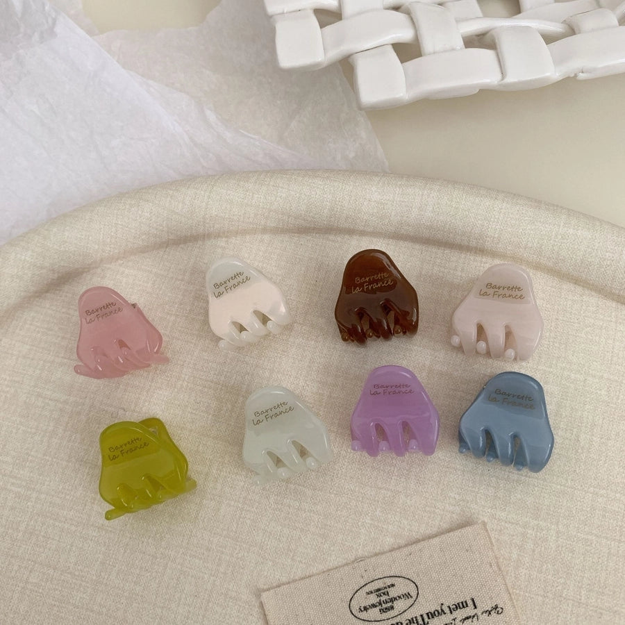 Women's Simple Style Classic Style Solid Color Acetic acid sheets Hair Claws