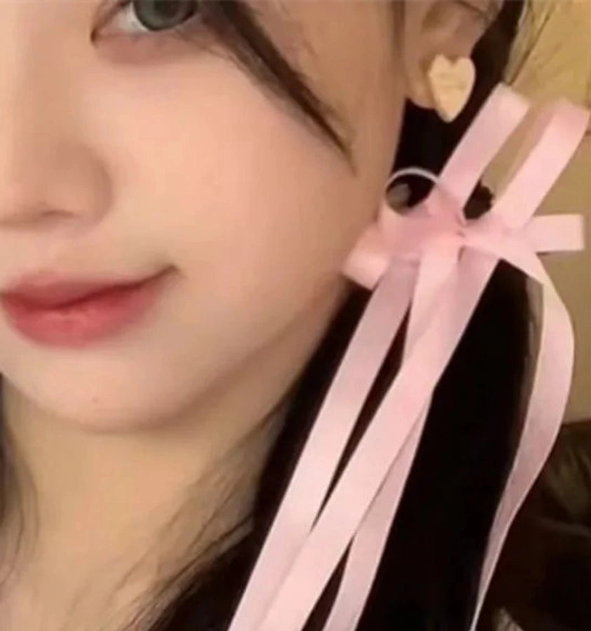 Women's Sweet Simple Style Bow Knot Cloth Bowknot Hair Clip