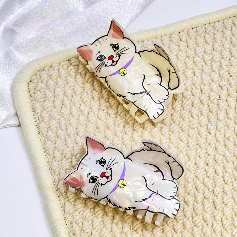 Women's Original Design Cute Lady Animal Acetic acid sheets Hair Claws