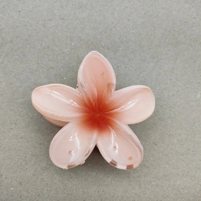 retro flower plastic resin hair band 1 piece