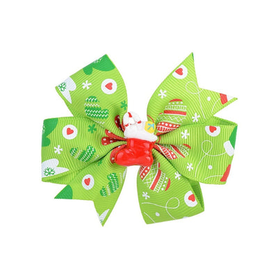 cute bow knot cloth hair clip