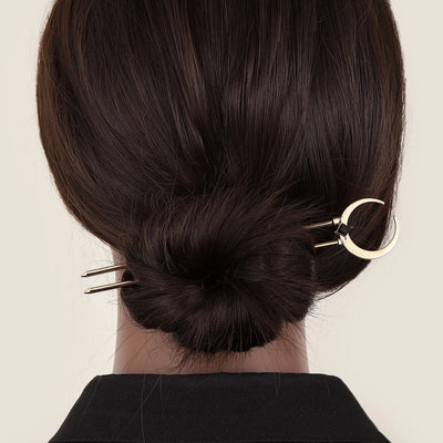 women's elegant streetwear u shape metal hairpin
