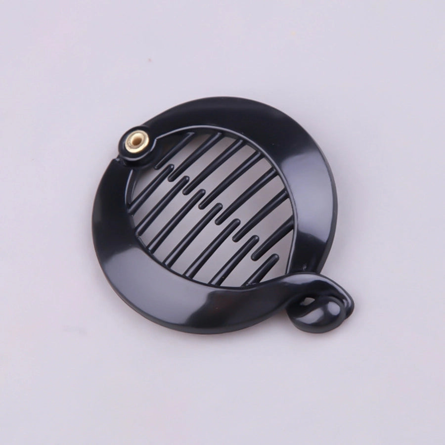 Factory direct  dedicated to simple solid color small round clip banana clip plastic fish clip