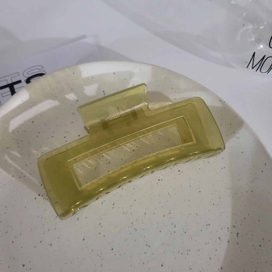 Korean-style Bright Face Non-scratch Disc Hair Clip Women's Large Frosted Elegant Shark Clip Back Head Hairpin Headwear Hair Clip