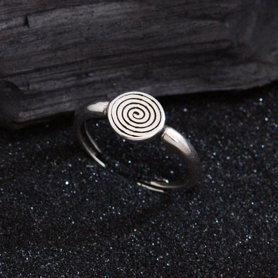 Copper Round Open Rings