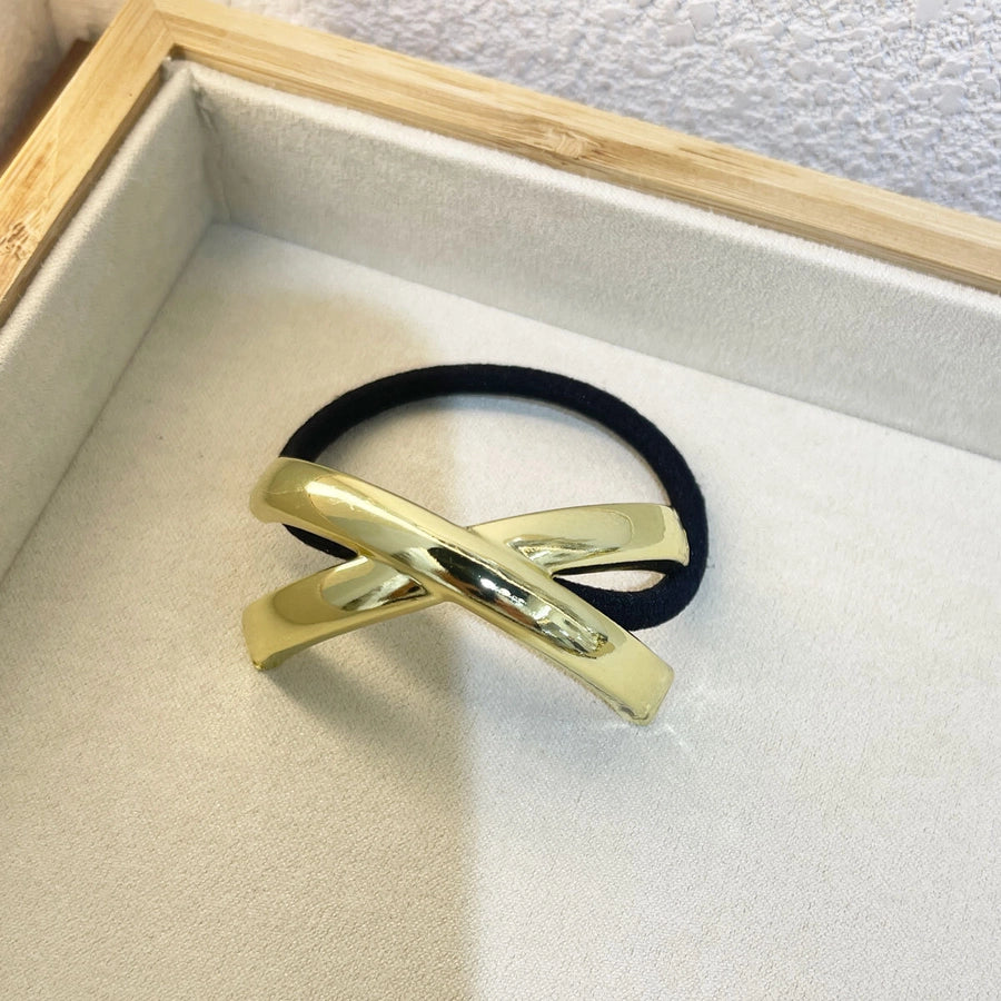 Women's Casual Simple Style Solid Color Alloy Hair Tie