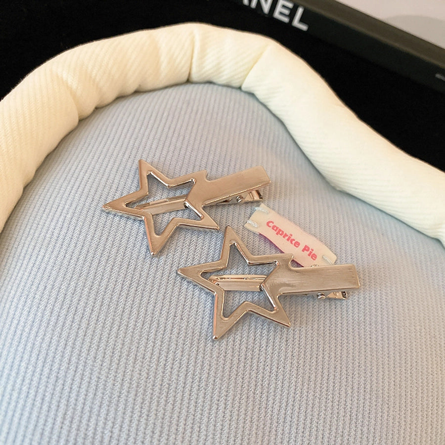 Women's IG Style Bow Knot Alloy Plating Hair Clip