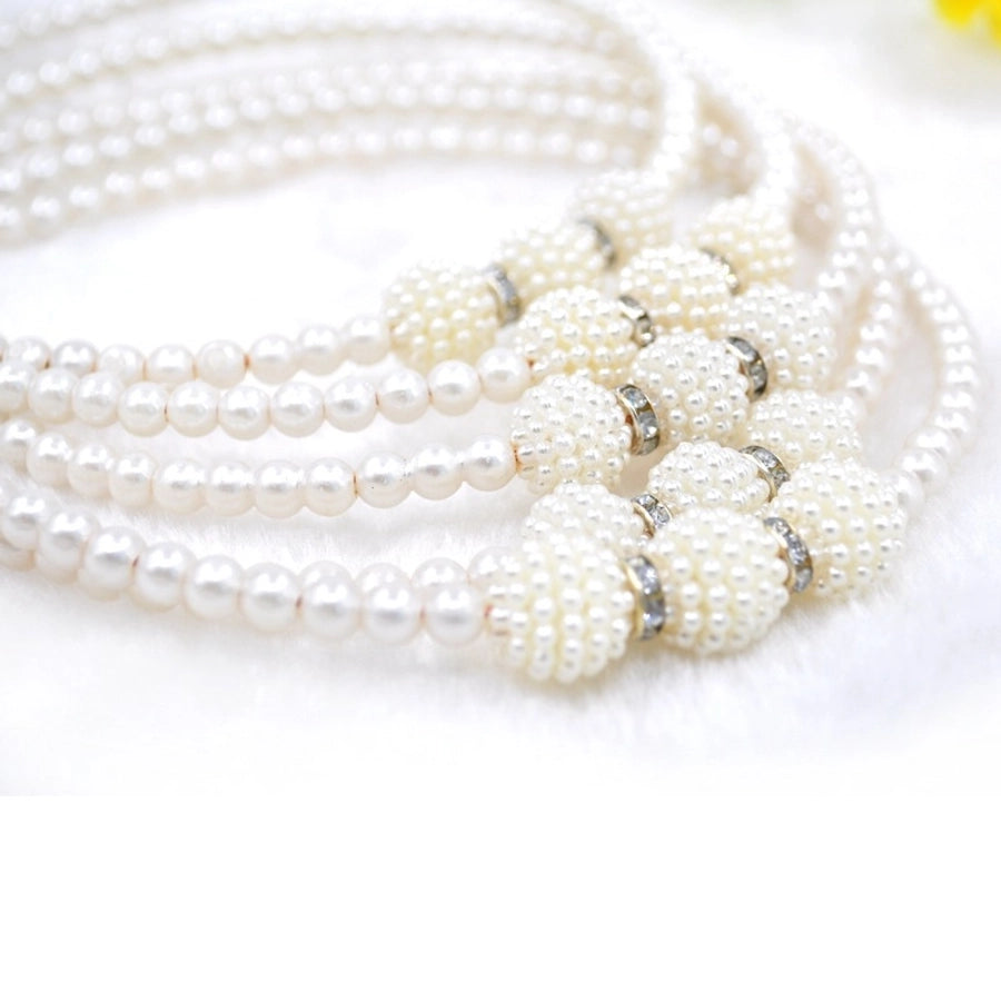Korean style princess children pearl headband headband girl hair accessories micro business push activities small gifts