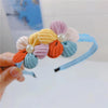 sweet flower cloth hair clip hair band
