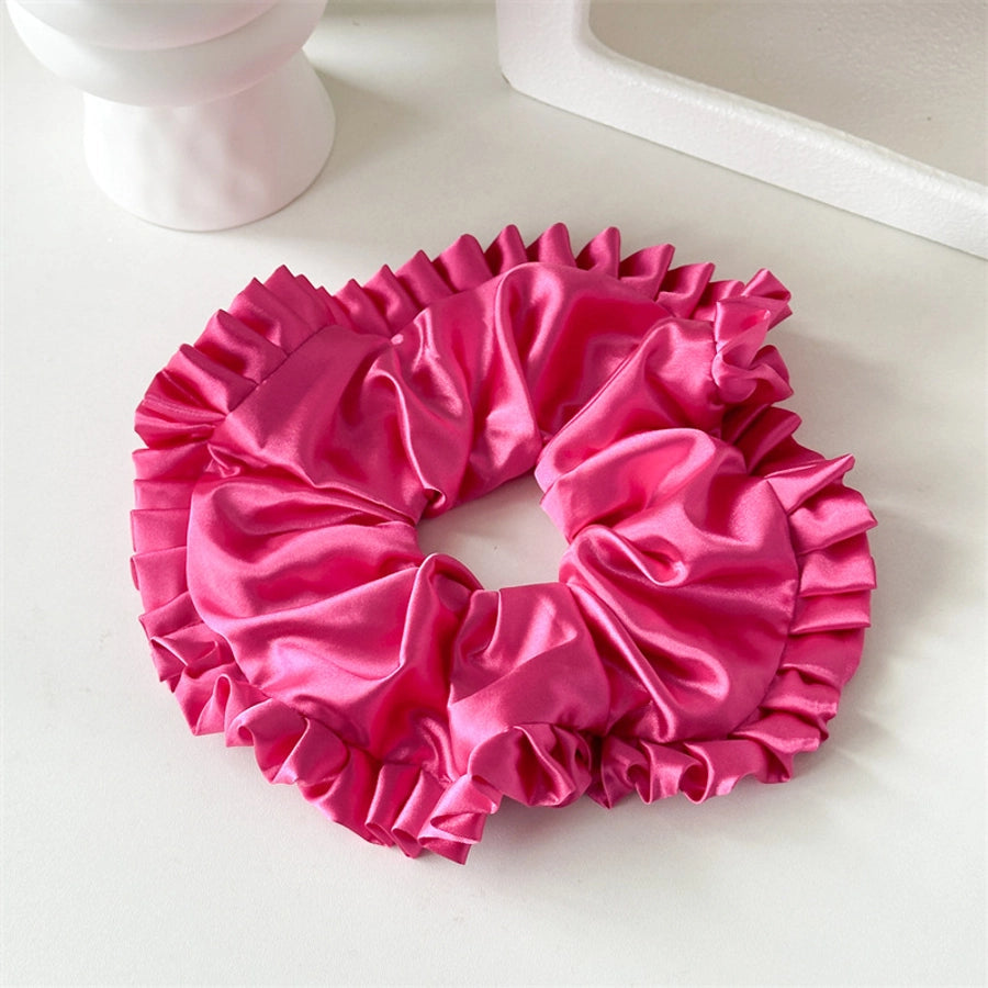 Women's Simple Style Classic Style Solid Color Cloth Handmade Hair Tie