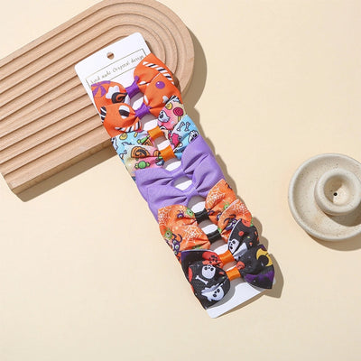 Girl'S Sweet Korean Style Bow Knot Polyester Hair Clip