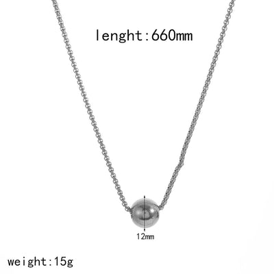 Jewelry IG Style Classic Style Round 304 Stainless Steel 18K Gold Plated Polishing Plating Jewelry Set