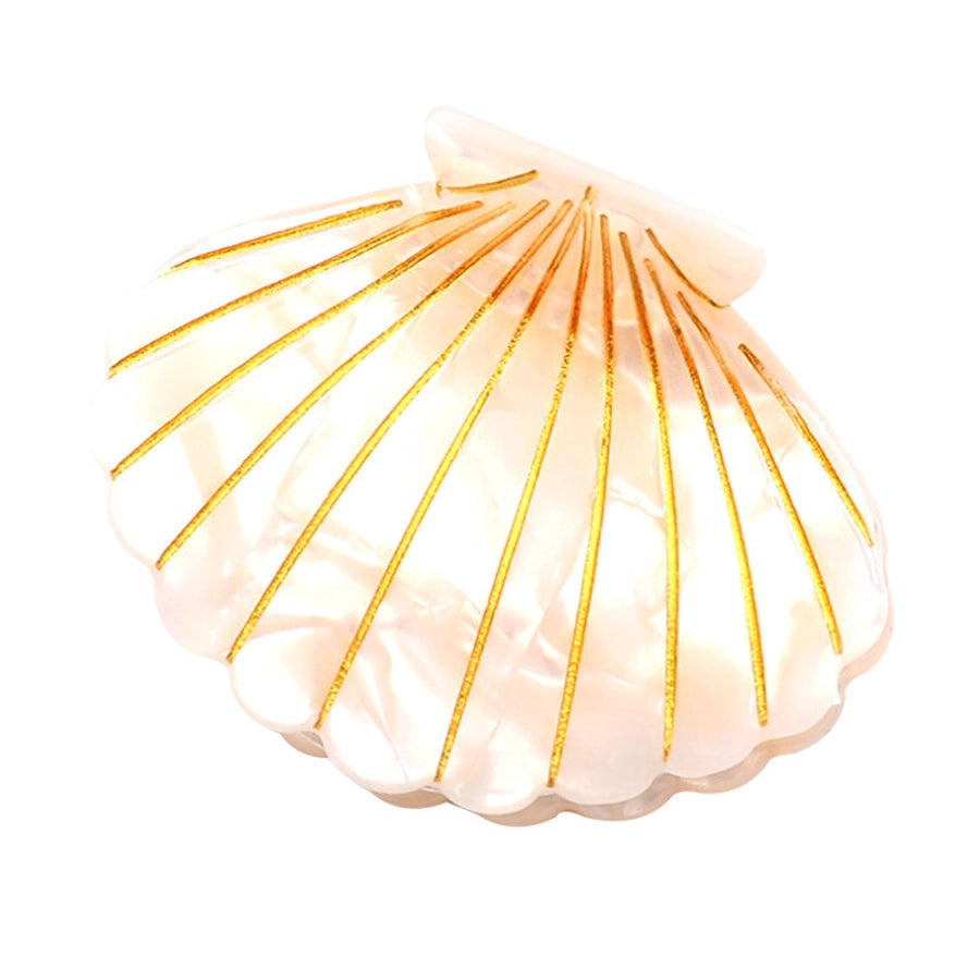 Women's Casual Beach Shell Acetic acid sheets Handmade Hair Claws