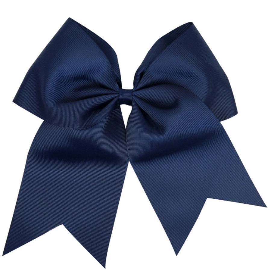 Europe and the United States 8inch large bow rubber band hair band hair rope thread webbing large dovetail headdress manufacturers in stock