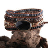 Vacation Geometric natural stone Beaded Chain Bracelets In Bulk