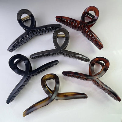 Oversized 15cm Grab Clip Simple Hair Volume Multi-hair Clip Shark Clip Advanced Sense Back Head Hair Headwear