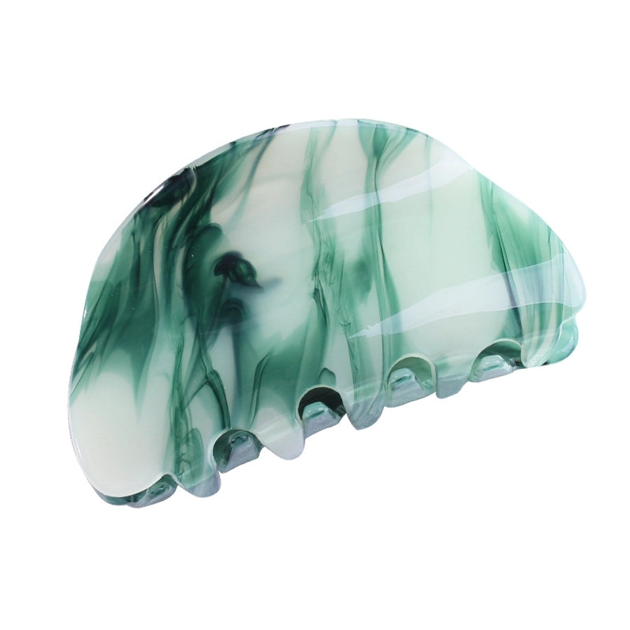 simple style geometric color block acetic acid sheets hair clip 1 piece