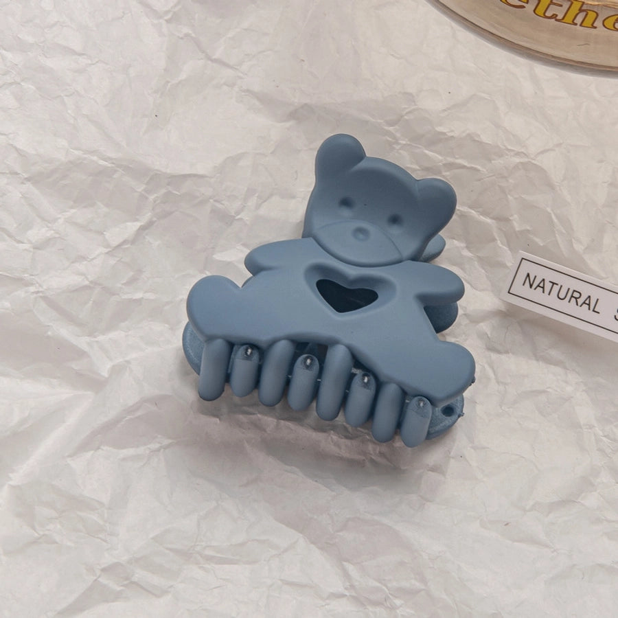 cartoon style cute bear plastic hair claws