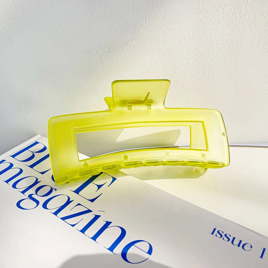 simple style solid color  ps handmade hair claws 1 piece