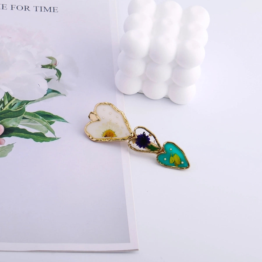 Women's Sweet Flower Alloy Hair Clip