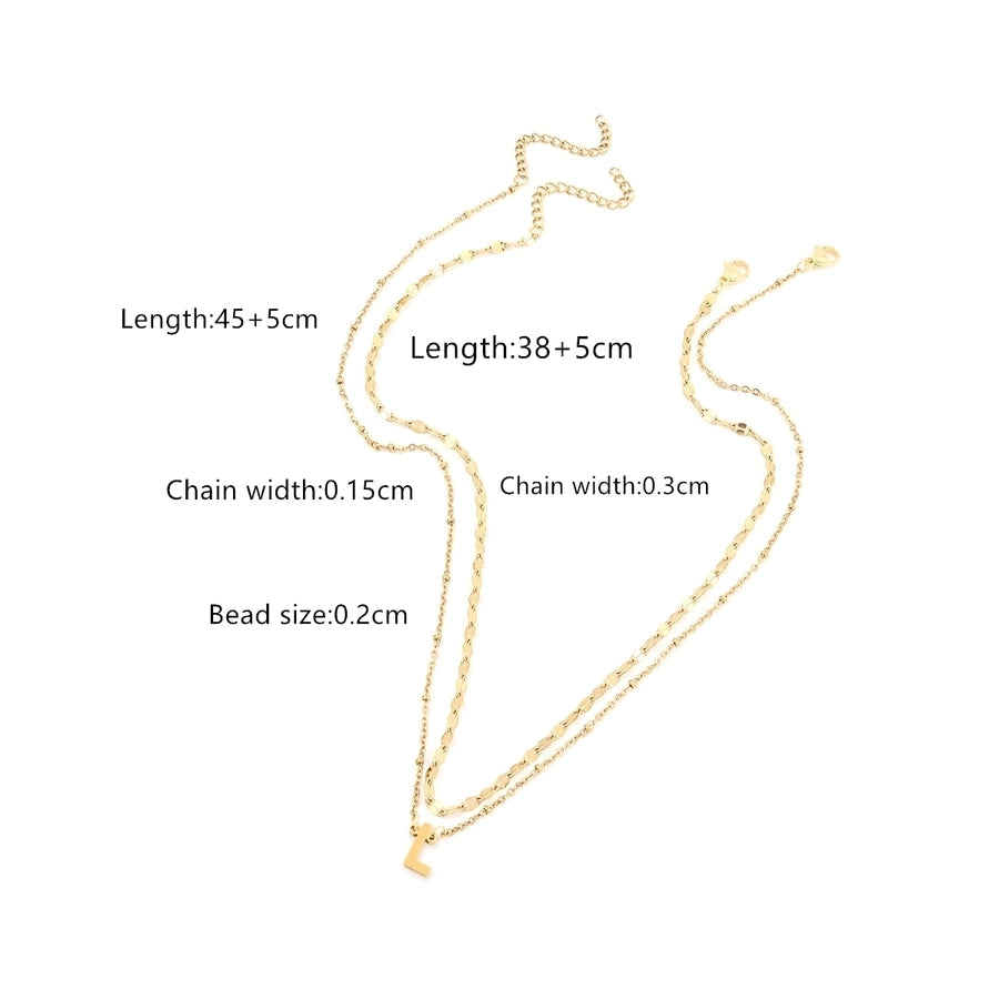 Jewelry Casual Business Classic Style Letter 201 Stainless Steel 304 Stainless Steel Pendant Necklace