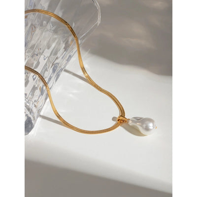 Jewelry Simple Style Classic Style Irregular 304 Stainless Steel Pendant Necklace