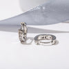 1 Pair Elegant Simple Style Geometric Copper Zircon Earrings