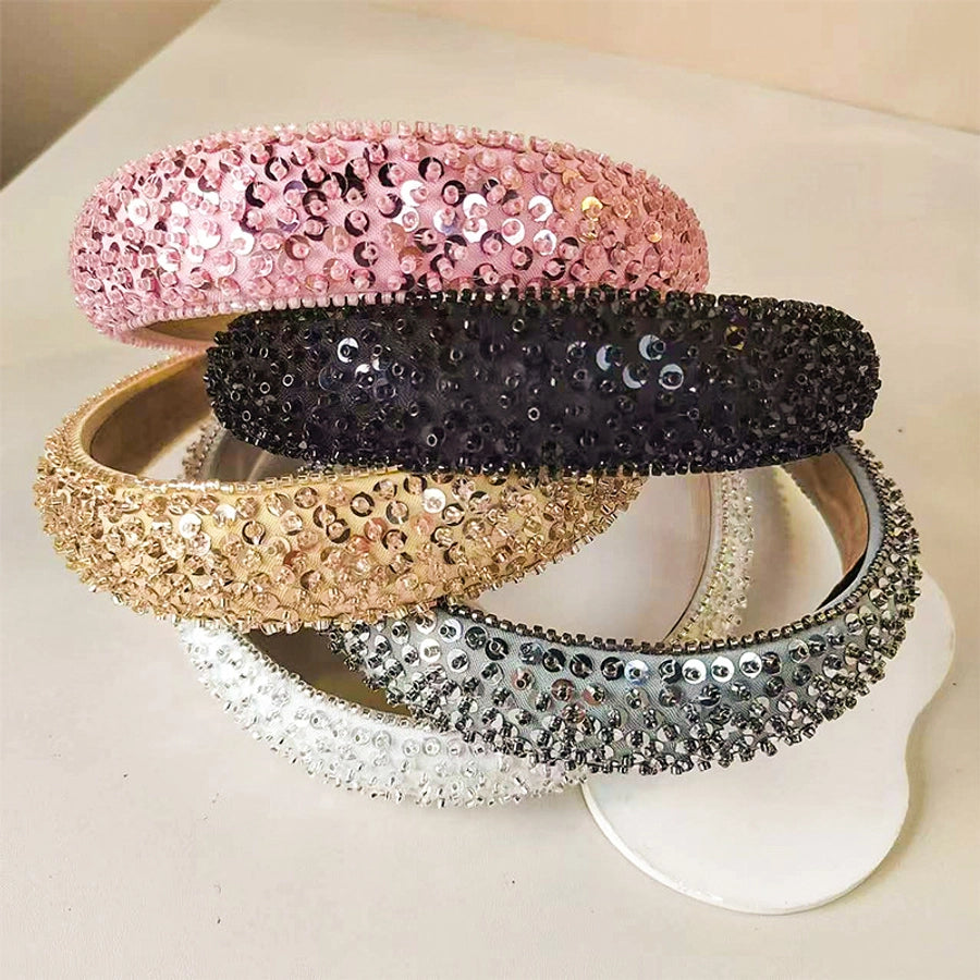 Women's Simple Style Solid Color Polyester Hair Band