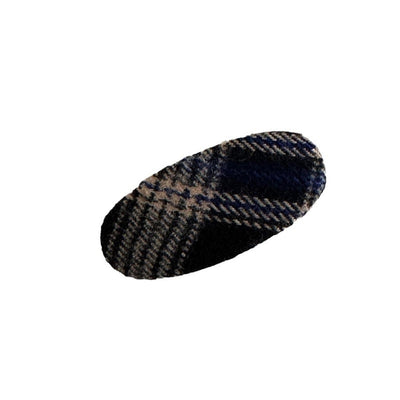 Women's IG Style Korean Style Plaid Cloth Hair Clip