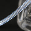Glam Shiny Colorful 304 Stainless Steel Tennis Chain Bracelets In Bulk
