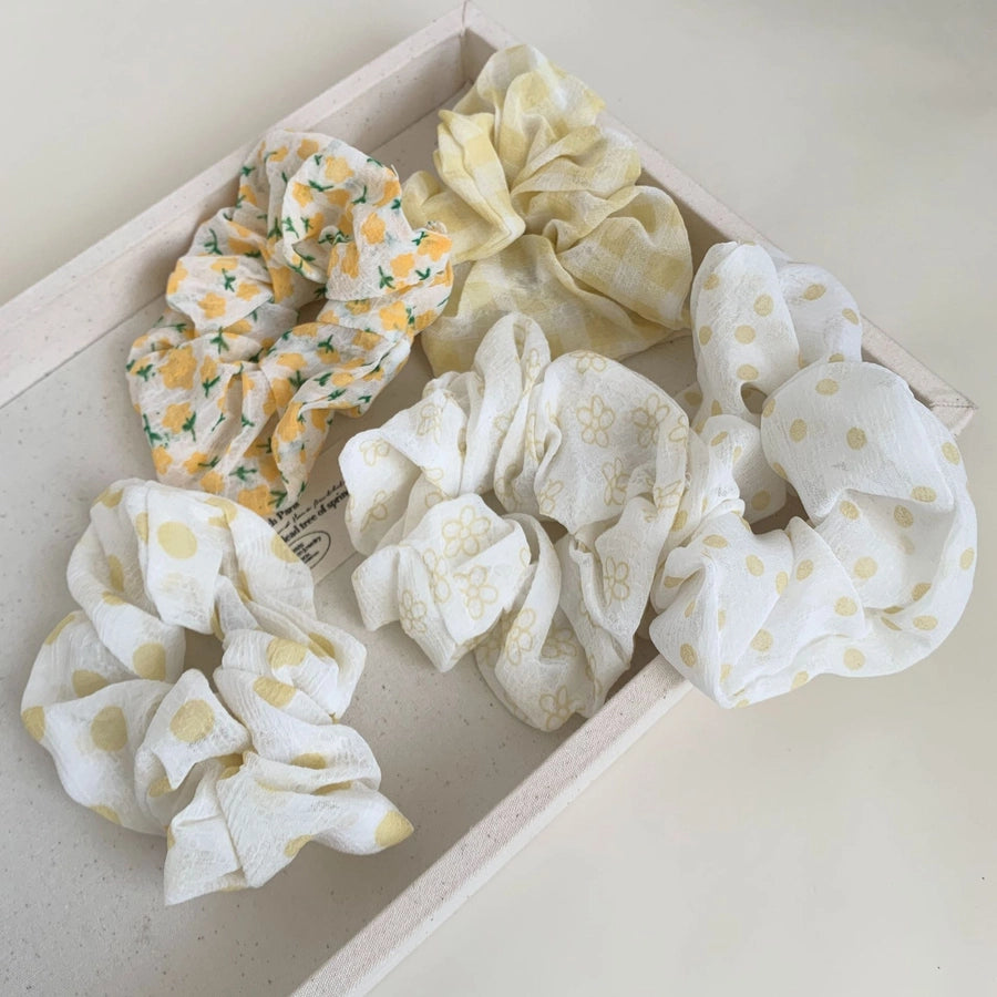 Women's Casual Simple Style Streetwear Geometric Gauze Hair Tie