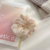 fashion stripe flower cloth hair tie