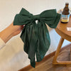 fashion bow knot cloth pleated hair clip 1 piece