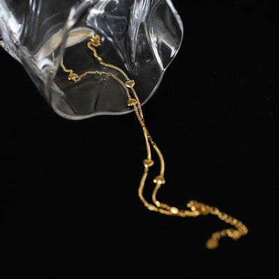 Jewelry IG Style Heart Shape 304 Stainless Steel 18K Gold Plated Necklace