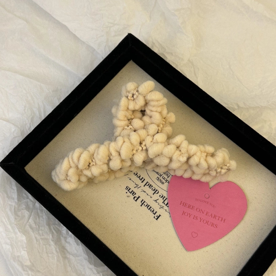 Women's Simple Style Classic Style Solid Color yarn Hair Claws