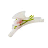 Women's Elegant Simple Style Flower Acetic acid sheets Hair Claws