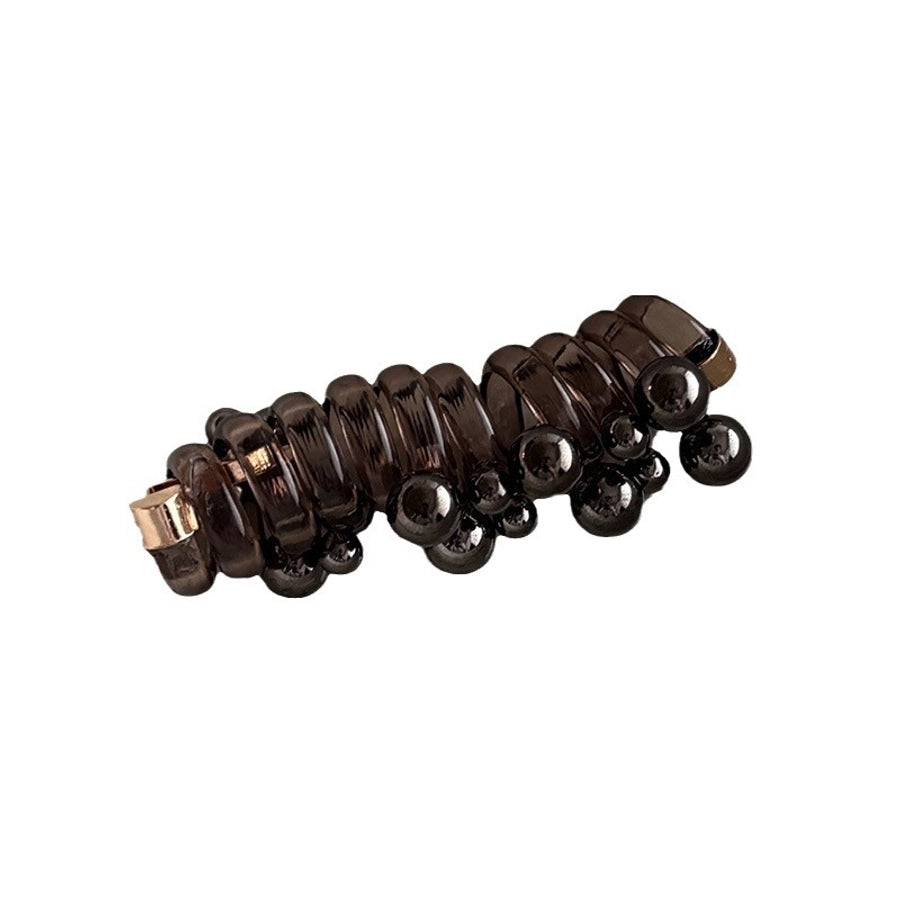 Japanese Style Bubble Braid Hair Braiding Artifact High Ponytail Telephone Line Hair Ring Headwear Headband Simple Rubber Tendon Women's Hair Rope