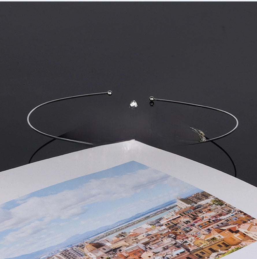 fashion claw chain welding rhinestone hairband Crown wedding bride headdress hair accessories performance birthday crown