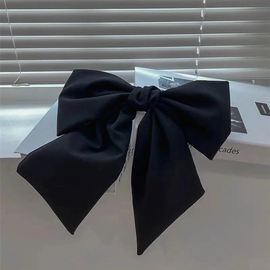 sweet bow knot cloth hair clip