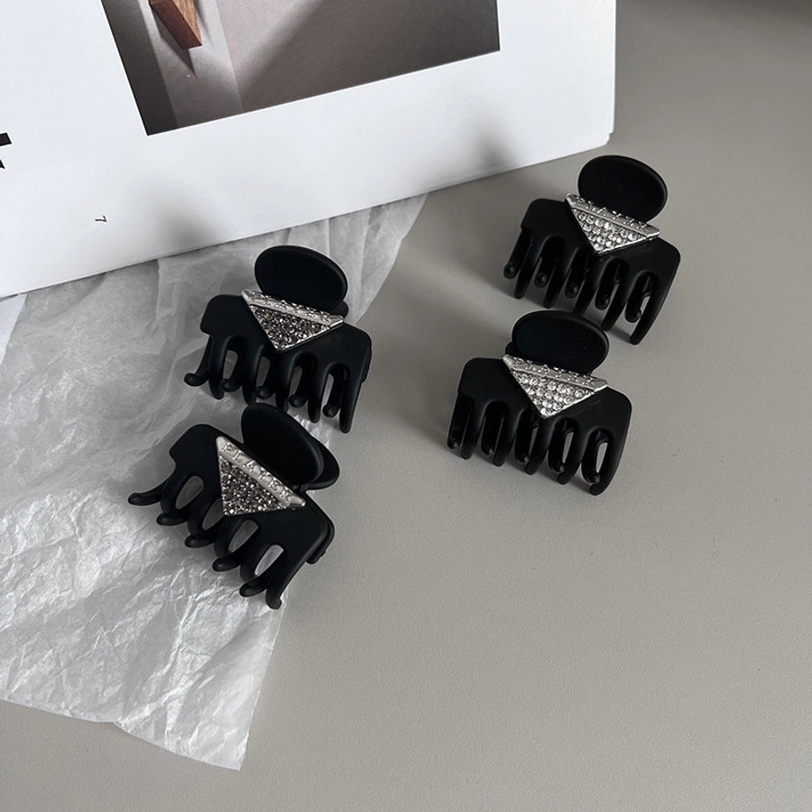 Women's Simple Style Commute Color Block Plastic Hair Claws