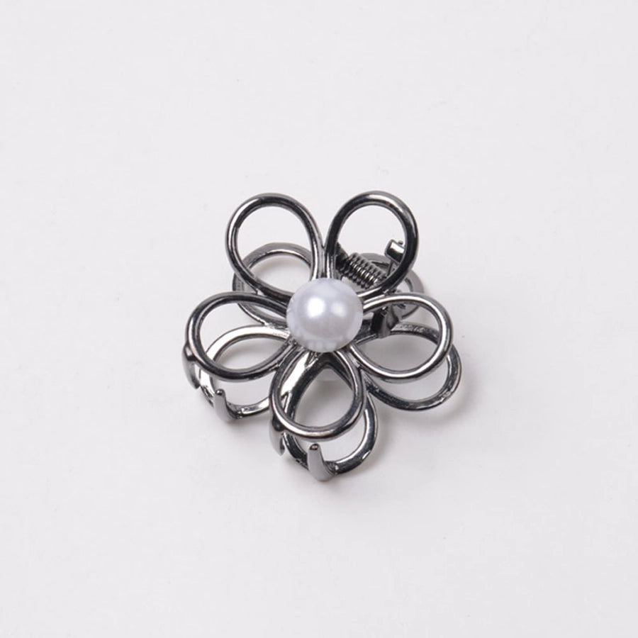 Women's Elegant Flower Alloy Plating Hair Claws