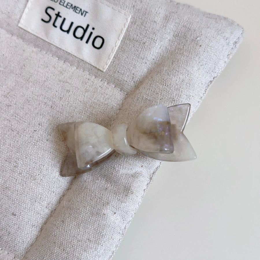 IG Style Women's Bow Knot Acetic acid sheets Hair Clip