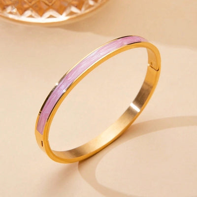 Casual Business Simple Style Geometric 304 Stainless Steel  Bangle