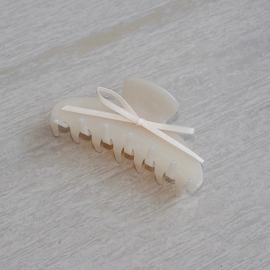 Women's Sweet Solid Color Acetic acid sheets Handmade Hair Claws