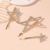 Women's IG Style Simple Style Star Rhinestone Hollow Out Inlay Rhinestones Hair Clip