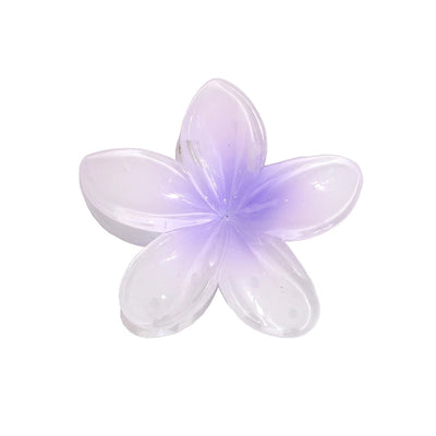 colorful egg flower hairpin flower gripper retro women's side gripper half gripper back head shark clip