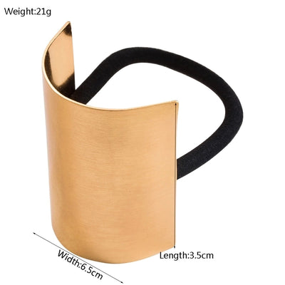 Women's Casual Classic Style Geometric Alloy Plating Hair Tie